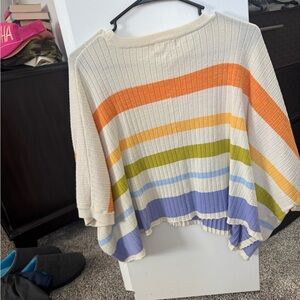Women’s short sleeve oversized top